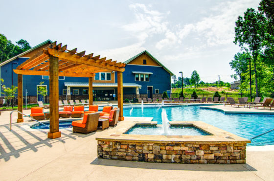 Aspen Heights Clemson Poolside